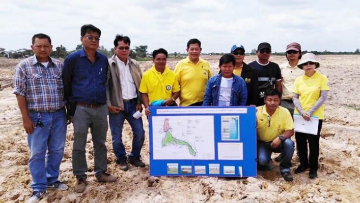 ​ผู้ตรวจกรมน้ำ ลงพื้นที่ตรวจติดตามผลการดำเนินงานโครงการอนุรักษ์ฟื้นฟูประแดงพราย ช่วง 2 จ.สุรินทร์