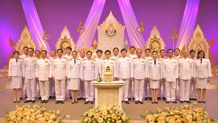 กรมทรัพยากรน้ำร่วมบันทึกเทปถวายพระพร ร.๑๐