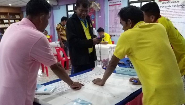 สทภ. 8 จัดโครงการประชุมเชิงปฏิบัติการ การรับฟังความคิดเห็นของประชาชน (เวทีชาวบ้าน)