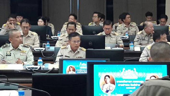 สทภ.๔ เข้าร่วมประชุมคณะอนุกรรมการติดตามและขับเคลื่อนโครงการอันเนื่องมาจากพระราชดำริ