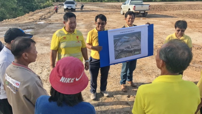 สทภ.๓  ลงพื้นที่ตรวจติดตามโครงการในเขตพื้นที่จังหวัดสกลนคร นครพนม ตามแผนการตรวจราชการกรมทรัพยากรน้ำ รอบที่ ๒ ประจำปีงบประมาณ พ.ศ.๒๕๖๒