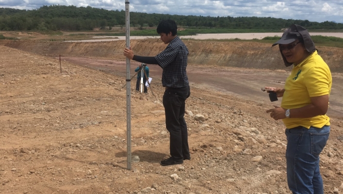 สทภ.2 ตรวจติดตามเร่งรัดผลเบิกจ่ายและผลการดำเนินงาน แหล่งน้ำอ่างเก็บน้ำห้วยยางหนึ่ง ม.3 ต.พัฒนานิคม อ.พัฒนานิคม จ.ลพบุรี
