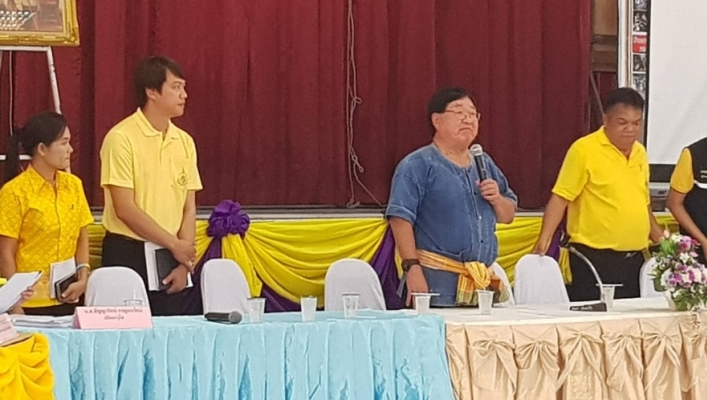 สทภ.7  ร่วมประชุมวางแผนดำเนินโครงการ บริหารจัดการทรัพยากรน้ำอย่างบูรณาการ เพื่อแก้ปัญหาบรรเทาภัยแล้ง ในพื้นที่อำเภอดอนเจดีย์และอำเภอศรีประจันต์ จังหวัดสุพรรณบุ
