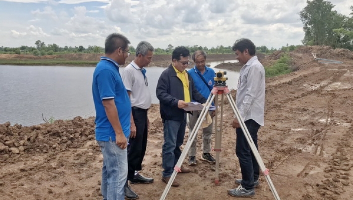 สทภ.๓  ตรวจติดตามความคืบหน้าผลการดำเนินงาน โครงการอนุรักษ์ฟื้นฟูแหล่งน้ำหนองอีเลิง บ้านนาเยีย หมู่ที่ ๖ ต.เชียงยืน อ.เมือง จ.อุดรธานี (ปีงบประมาณ ๒๕๖๒)
