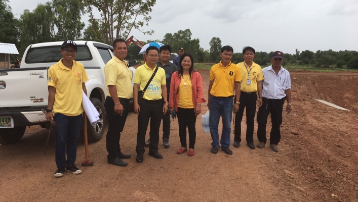 สทภ.4 ลงพื้นที่ตรวจรับงานโครงการอนุรักษ์ฟื้นฟูหนองแสง