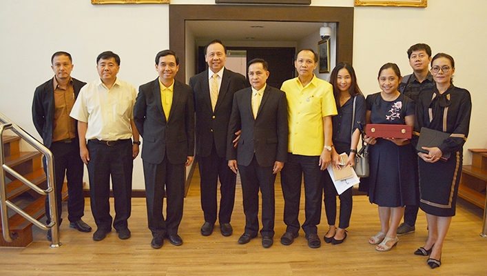 ศูนย์ป้องกันวิกฤติน้ำ ต้อนรับคณะผู้แทนจาก ADPC เข้าเยี่ยมชมศูนย์เมขลา ชั้น 11