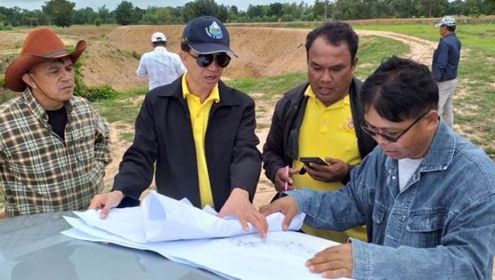 ผอ.สทภ.5 ตรวจติดตามโครงการอนุรักษ์ฟื้นฟูห้วยจริง จังหวัดสุรินทร์