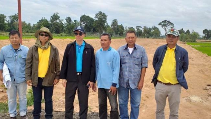 ผอ.สทภ.5 ตรวจติดตามโครงการอนุรักษ์ฟื้นฟู ห้วยกระสัง จังหวัดสุรินทร์