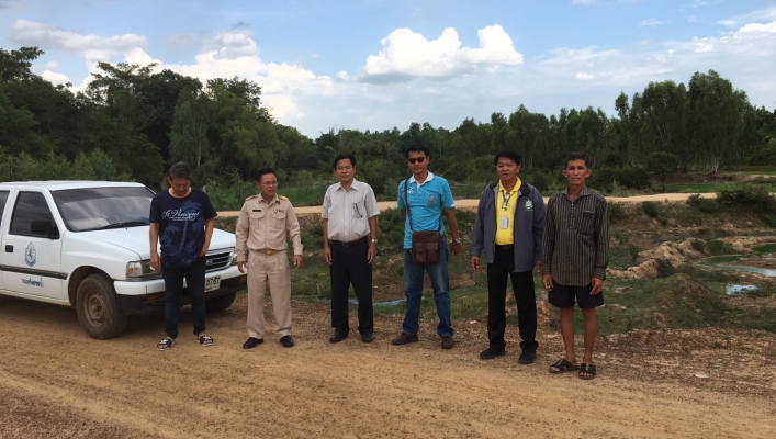 สทภ.4 ลงพื้นที่ตรวจรับงานโครงการอนุรักษ์ฟื้นฟูกุดสามขา