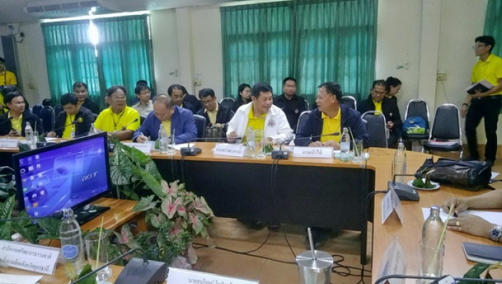 สทภ.๓ ลงพื้นที่ตรวจติดตามโครงการพัฒนาระบบกระจายน้ำบาดาลเพื่อการเกษตรด้วยเครื่องสูบน้ำไฟฟ้าแบบจุ่มใต้น้ำ บ้านเชียงเพ็ง หมู่ ๓ ต.เชียงเพ็ง อ.กุดจับ จ.อุดรธานี
