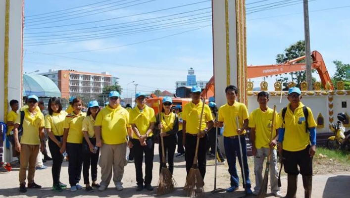 สทภ.5 ร่วมกิจกรรมจิตอาสา  ฟื้นฟูและปรับภูมิทัศน์ ลำตะคอง