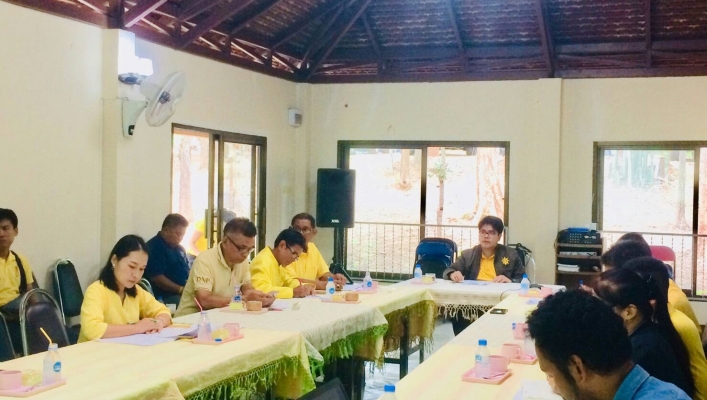 สทภ 1 โดยส่วนประสานและบริหารจัดการลุ่มน้ำปิงตอนบน ร่วมประชุมปรึกษาหาแนวทางการสนับสนุนและขับเคลื่อนการดำเนินงานฯ ครั้งที่ 3/2562 จังหวัดลำพูน