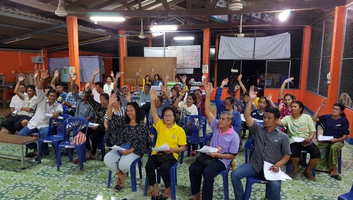 สทภ.7 จัดประชุมเชิงปฏิบัติการรับฟังความคิดเห็นตามระเบียบสำนักนายกรัฐมนตรี ฯ  โครงการระบบกระจายน้ำด้วยพลังงานแสงอาทิตย์ หมู่ที่ 6 จังหวัดประจวบคีรีขันธ์ และ โครงการก่อสร้างฝายน้ำล้นลำห้วยสินสมุทร หมู่ที่ 6  จังหวัดประจวบคีรีขันธ์