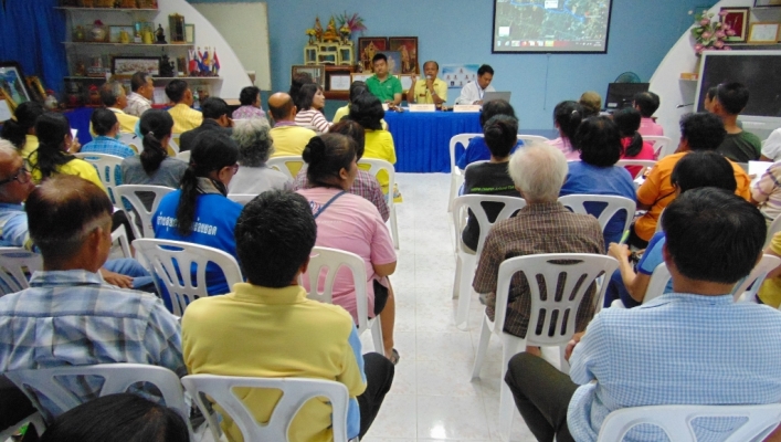 สทภ.7   จัดประชุมเชิงปฏิบัติการรับฟังความคิดเห็นตามระเบียบสำนักนายกรัฐมนตรีฯ โครงการอนุรักษ์ฟื้นฟูแหล่งน้ำลำห้วยใหญ่ หมู่ที่ 3 ตำบลไร่เก่า อำเภอสามร้อยยอด จังหวัดประจวบคีรีขันธ์  ณ ศาลาอเนกประสงค์หมู่บ้าน หมู่ที่ 3 ตำบลไร่เก่า อำเภอสามร้อยยอด จังหวัดประจว