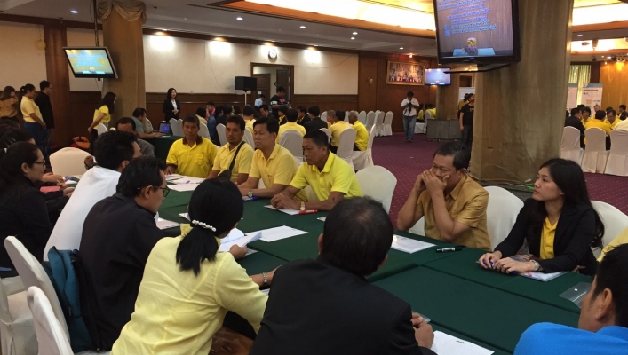 สทภ.2 โดยส่วนประสานและบริหารจัดการลุ่นน้ำป่าสัก เข้าร่วมการประชุมปฐมนิเทศโครงการศึกษาความเหมาะสมและวิเคราะห์ผลกระทบสิ่งแวดล้อม โครงการเพิ่มปริมาณน้ำต้นทุนเขื่อนลำตะคอง จังหวัดนครราชสีมา ณ ห้องประชุมบุษราคัม ชั้น ๓ โรงแรมสระบุรีอินน์