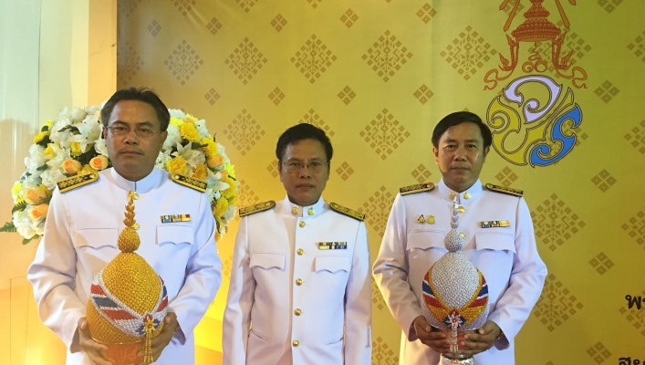 สทภ.4 เข้าร่วมพิธีถวายเครื่องราชสักการะและจุดเทียนถวายพระพรชัยมงคล