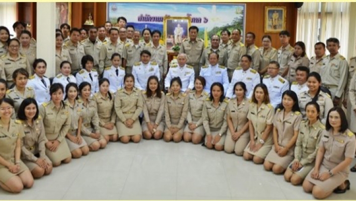 สทภ.6 จัดพิธีถวายสัตย์ปฏิญาณเพื่อเป็นข้าราชการที่ดีและพลังของแผ่นดิน ปี 2562