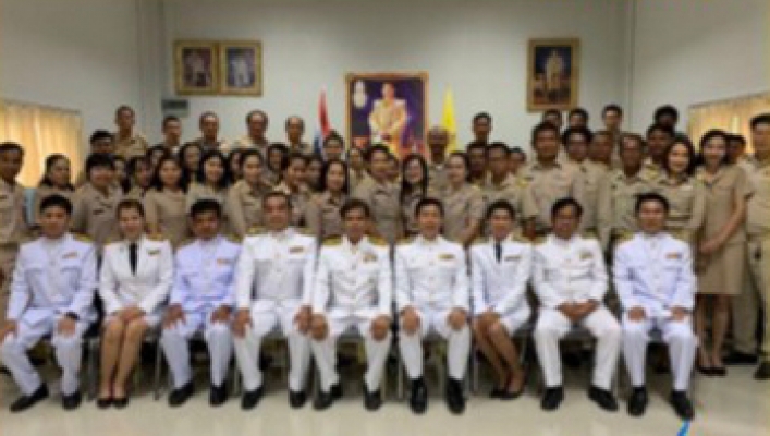 สทภ.3 จัดพิธีถวายสัตย์ปฏิญาณเพื่อเป็นข้าราชการที่ดีและพลังของแผ่นดิน ปี 2562