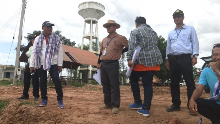 สทภ.4 ลงพื้นที่ตรวจติดตาม เร่งรัดการดำเนินงานโครงการอนุรักษ์ฟื้นฟูหนองเดิ่น จังหวัดมหาสารคาม
