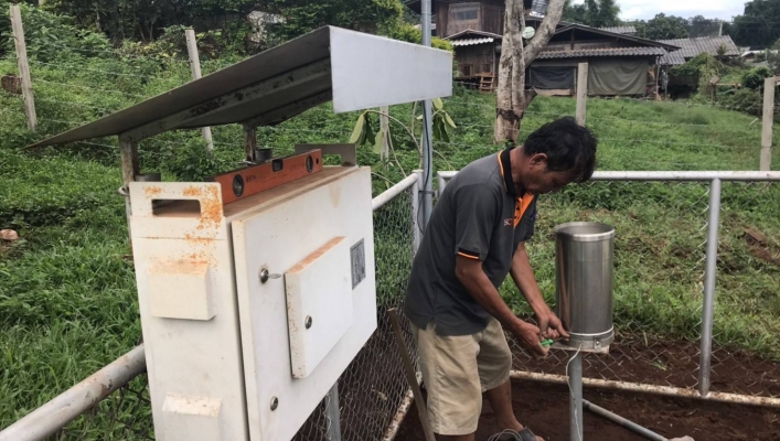 สทภ 1 โดยส่วนอุทกวิทยาที่ 1 เชียงใหม่ ลงพื้นที่ดำเนินการตรวจสอบบำรุงรักษาสถานีระบบเตือนภัยล่วงหน้า (Early Warning) สำหรับพื้นที่เสี่ยงอุทกภัย-ดินถล่ม จังหวัดเชียงใหม่