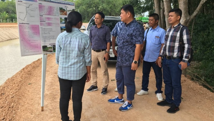 สทภ.8 ติดตามการตรวจราชการ การดำเนินการโครงการอนุรักษ์ฟื้นฟูแหล่งน้ำ ตามแผนปีงบประมาณ 2562