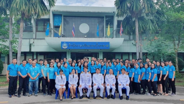 สทภ.7 เข้าร่วมพิธีลงนามถวายพระพรชัยมงคลสมเด็จพระนางเจ้าสิริกิติ์ พระบรมราชินีนาถ พระบรมราชชนนีพันปีหลวง และร่วมทำกิจกรรม 5 ส ณ สำนักงานทรัพยากรน้ำภาค 7 จังหวัดราชบุรี