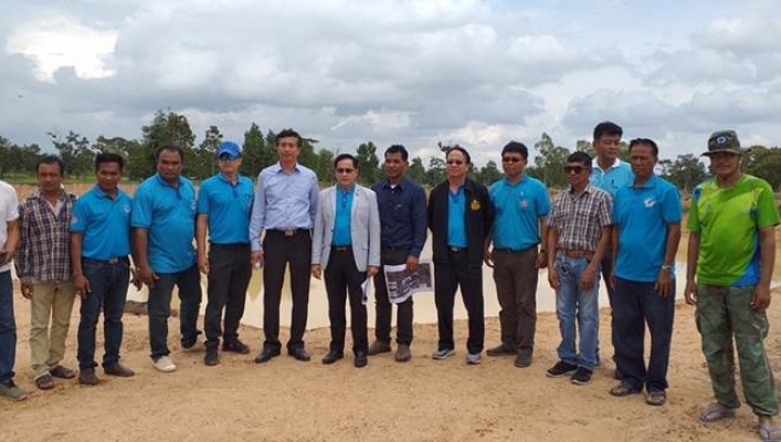 ทส.ช่วยประชาชนผ่านพ้นวิกฤติแล้ง จ.สุรินทร์ รอง อทน. ลงพื้นที่ตรวจความเหมาะสมโครงการฯ เพื่อส่งน้ำผลิตน้ำประปาช่วยเหลือประชาชน จ.สุรินทร์