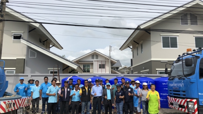 สทภ.4 สนับสนุนน้ำสะอาด กู้วิกฤตการขาดแคลนน้ำ จังหวัดสุรินทร์