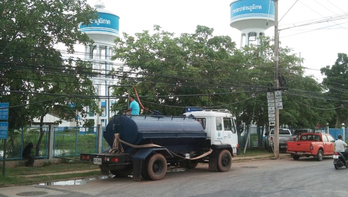 สทภ.4 แจกจ่ายน้ำสะอาดในพื้นที่ประสบปัญหาภาวะฝนทิ้งช่วง จังหวัดชัยภูมิ