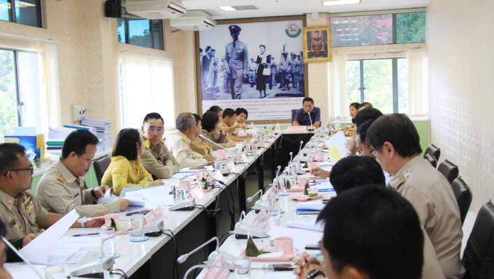 สทภ.1 ร่วมประชุมคณะอนุกรรมการอำนวยการการกระจายอำนาจกับ อปท. จังหวัดลำปาง