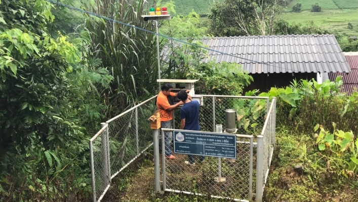 สทภ 1 โดยส่วนอุทกวิทยาที่ 1 เชียงใหม่ ลงพื้นที่ดำเนินการตรวจสอบบำรุงรักษาสถานีระบบเตือนภัยล่วงหน้า (Early Warning) สำหรับพื้นที่เสี่ยงอุทกภัย-ดินถล่ม จังหวัดเชียงใหม่