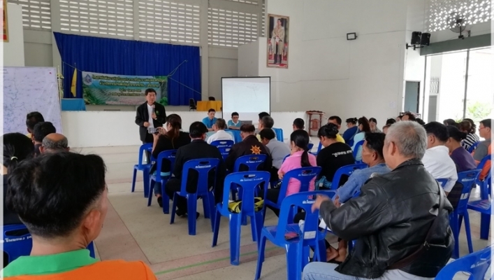 สทภ.4 จัดโครงการรับฟังความคิดเห็นของประชาชนเพื่อรับทราบข้อมูลและแก้ไขปัญหาด้านทรัพยากรน้ำในพื้นที่ (เวทีชาวบ้าน)…ลุ่มน้ำสาขาลำน้ำยัง