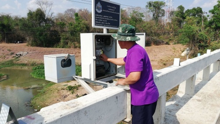สทภ.5 สำรวจตรวจตราและบำรุงรักษาสถานีสภาพน้ำทางไกลอัติโนมัติ (โทรมาตร)