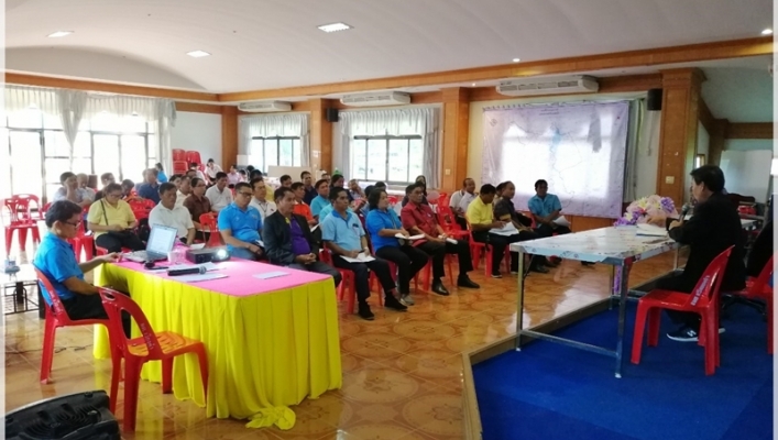 สทภ.4 จัดโครงการรับฟังความคิดเห็นของประชาชนเพื่อรับทราบข้อมูลและแก้ไขปัญหาด้านทรัพยากรน้ำในพื้นที่ (เวทีชาวบ้าน)…ลุ่มน้ำสาขาลำปาวตอนบน