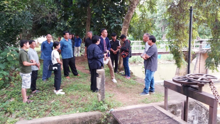 สทภ.1 ลงพื้นที่วางโครงการเพื่อช่วยเหลือภัยแล้งอุทกภัยจังหวัดเชียงราย