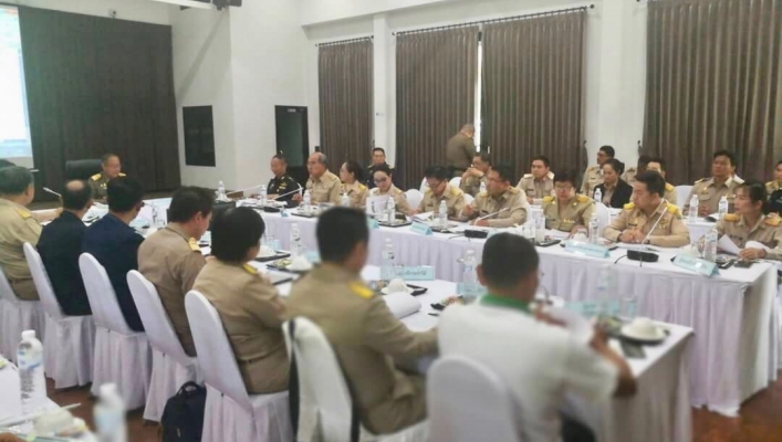 สทภ 1 โดยส่วนประสานและบริหารจัดการลุ่มน้ำปิงตอนบน ร่วมประชุมคณะอนุกรรมการบริหารจัดการโครงการหมู่บ้านสหกรณ์สันกำแพง อ.แม่ออน ตามพระราชดำริ จ.เชียงใหม่