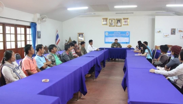 สทภ.1 โดยส่วนประสานและบริหารจัดการลุ่มน้ำปิงตอนบน ลงพื้นที่เพื่อชี้แจงรายละเอียดโครงการแก้ไขและบรรเทาปัญหาความเดือดร้อนของประชาชนในพื้นที่ อันเนื่องมาจากปัญหาภัยแล้งและอุทกภัยปีงบประมาณ 2562 ต.บ้านจันทร์ อ.กัลยาณิวัฒนา จ.เชียงใหม่