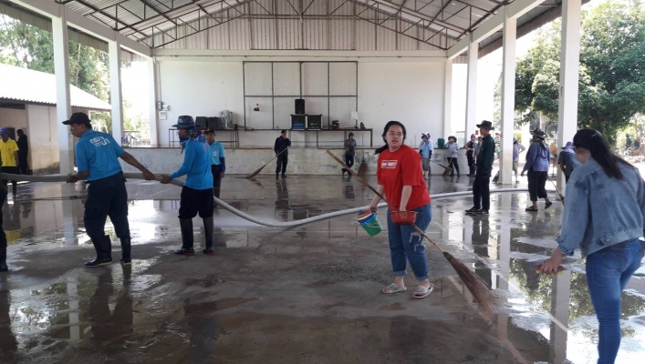 สทภ.4 แจกจ่ายน้ำสะอาดในพื้นที่ประสบปัญหาอุทกภัย จังหวัดอุบลราชธานี