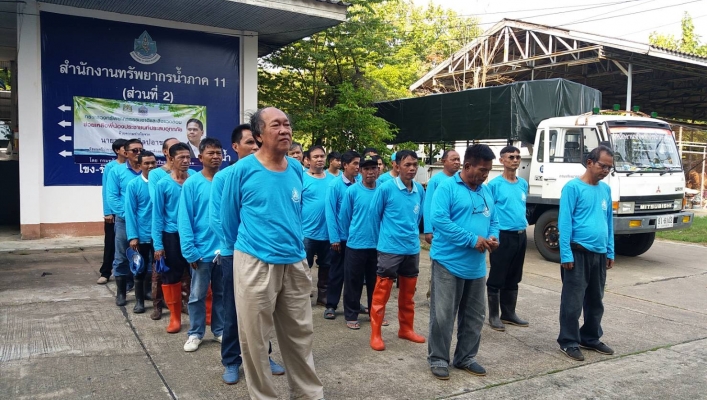 สทภ.4 ร่วมพลังฟื้นฟูหลังน้ำลด จังหวัดอุบลราชธานี
