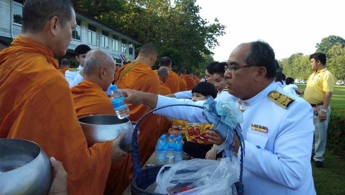 สทภ.6 โดยส่วนประสานฯ ลุ่มน้ำชายฝั่งทะเลตะวันออก เข้าร่วมกิจกรรมเนื่องในวันคล้ายวันสววรคตพระบาทสมเด็จพระบรมชนกาธิเบศร มหาภูมิพลอดุลยเดชมหาราช บรมนาถบพิตร ประจำปีพุทธศักราช 2562