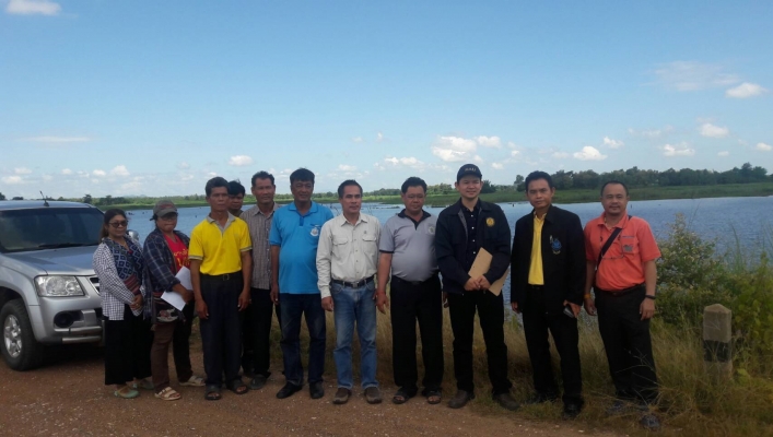 สทภ.1 โดยส่วนประสานและบริหารจัดการลุ่มน้ำปิงตอนล่าง ร่วมกับจุฬาลงกรณ์มหาวิทยาลัย ลงพื้นที่ติดตามประเมินผลสัมฤทธิ์ของการดำเนินงาน โครงการตามแผนแม่บทการบริหารจัดการทรัพยากรน้ำและแผนงานบูรณาการบริหารจัดการทรัพยากรน้ำ จังหวัดกำแพงเพชร