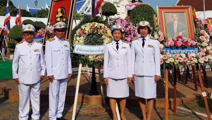 สทภ.7  ร่วมพิธีวางพวงมาลาถวายราชสักการะพระบรมราชานุสาวรีย์พระบาทสมเด็จพระจุลจอมเกล้าเจ้าอยู่หัว ณ พระบรมราชานุสาวรีย์พระบาทสมเด็จพระจุลจอมเกล้าเจ้าอยู่หัว อำเภอเมืองราชบุรี จังหวัดราชบุรี