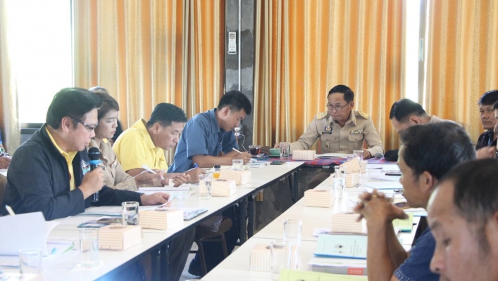 สทภ.1 โดยส่วนประสานและบริหารจัดการลุ่มน้ำปิงตอนบน ร่วมประชุมคณะทำงานสนับสนุน ศูนย์พัฒนาโครงการหลวง และโครงการพื้นที่สูงแบบโครงการหลวง พื้นที่อำเภอแม่แจ่ม จังหวัดเชียงใหม่ ครั้งที่ 4/2562