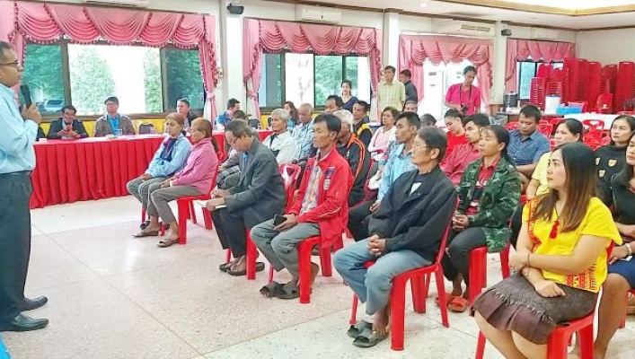 สทภ.5 ลงพื้นที่รับฟังความคิดเห็นเบื้องต้นโครงการเกษตรแปลงใหญ่ตามความต้องการของประชาชน