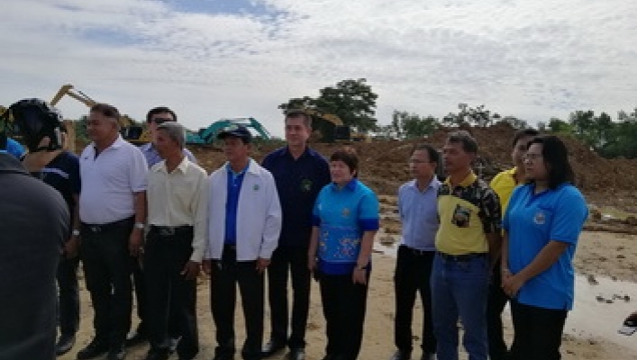 สทภ.10  ร่วมพิธีเปิดปฏิบัติการขุดขยายคลองนาคราช