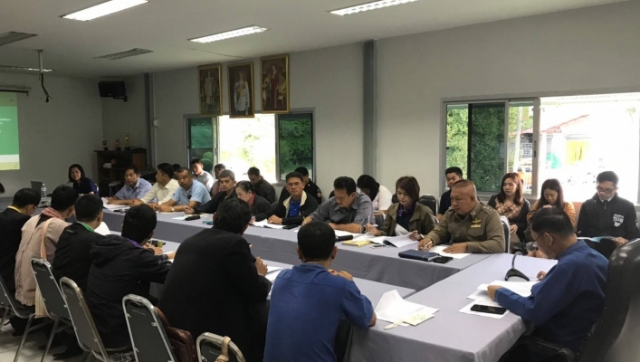 สทภ.1 โดยส่วนประสานและบริหารจัดการลุ่มน้ำปิงตอนบน ร่วมประชุมคณะทำงานสนับสนุน ศูนย์พัฒนาโครงการหลวงแม่แฮ พื้นที่อำเภอแม่แจ่ม จังหวัดเชียงใหม่ ครั้งที่ 1/2563