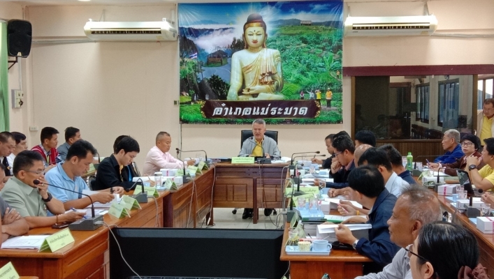 สทภ.1 โดยส่วนประสานและบริหารจัดการลุ่มน้ำปิงตอนล่าง เข้าร่วมประชุมคณะทำงานศูนย์พัฒนาโครงการหลวงเลอตอ ครั้งที่ 4/2562 อำเภอแม่ระมาด จังหวัดตาก