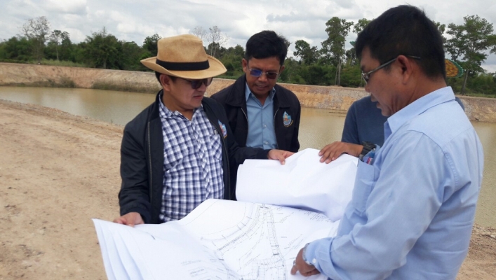 สทภ.11 ทส.ติดตามผลการดำเนินงาน เร่งรัดการเบิกจ่ายโครงการปรับปรุงฟื้นฟูแหล่งน้ำหนองเต่า