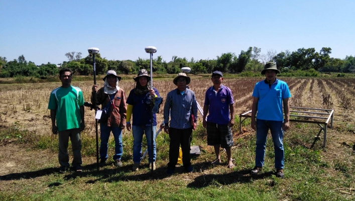 สทภ.11 ทส.ลงพื้นที่สำรวจออกแบบโครงการอนุรักษ์ฟื้นฟูแหล่งน้ำบุ่งนอก อำเภอดอนมดแดง จังหวัดอุบลราชธานี