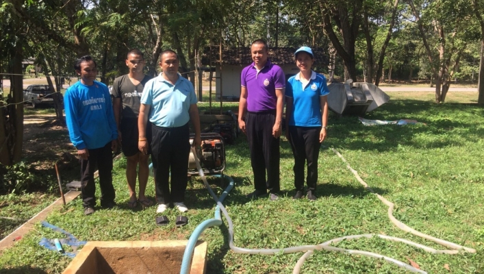 สทภ.6 ร่วมบำรุงรักษาระบบประปาหน่วยทหาร ป.2 รอ.